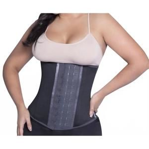 NEW SILUETS latex waist trainer in black/f31